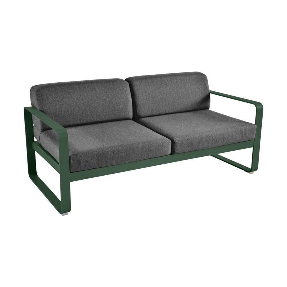 BELLEVIE 2-SEATER-GRAPHITE GREY CUSHION