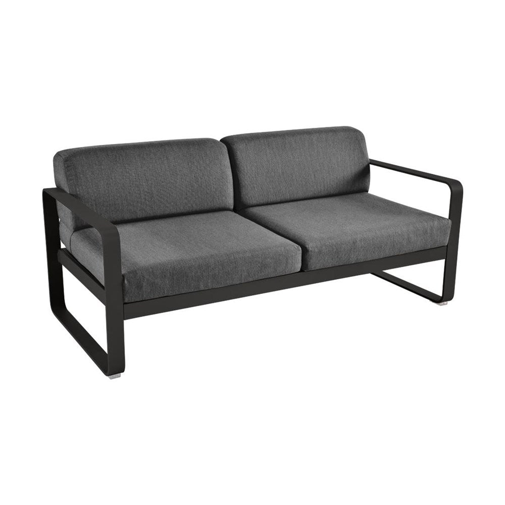 BELLEVIE 2-SEATER GRAPHITE GREY CUSHION