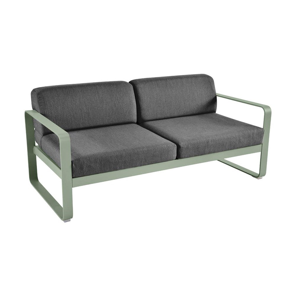 BELLEVIE 2-SEATER GRAPHITE GREY CUSHION