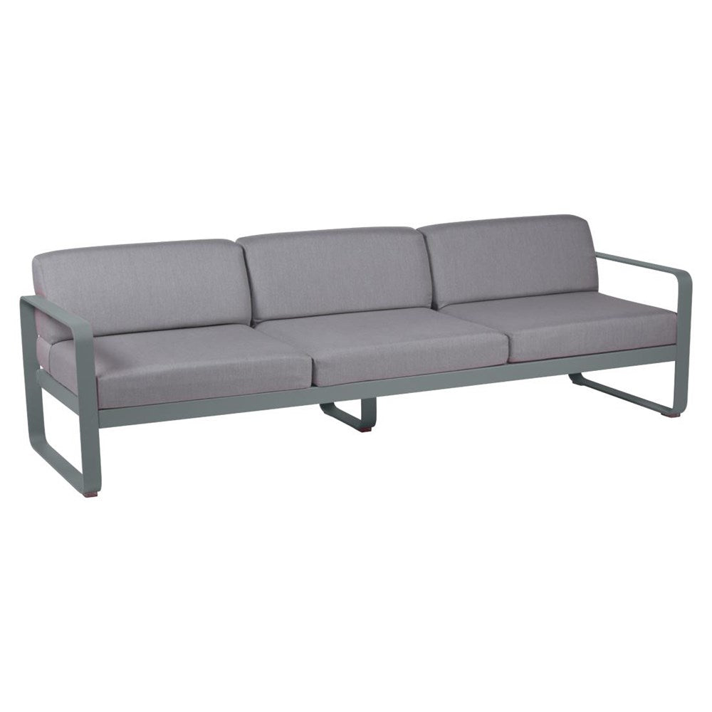 BELLEVIE 3-SEATER-FLANNEL GREY CUSHION