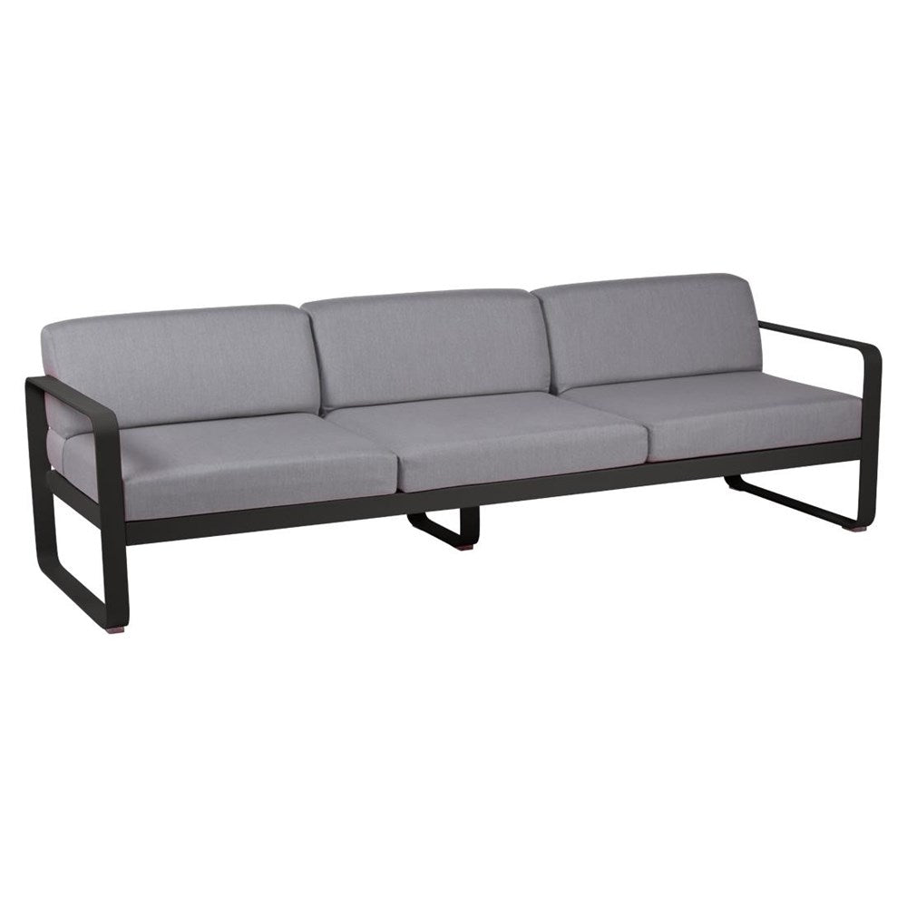 BELLEVIE 3-SEATER-FLANNEL GREY CUSHION