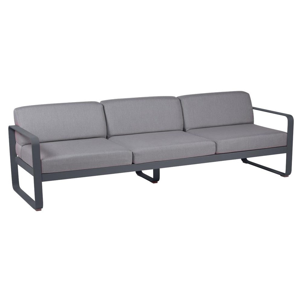 BELLEVIE 3-SEATER-FLANNEL GREY CUSHION