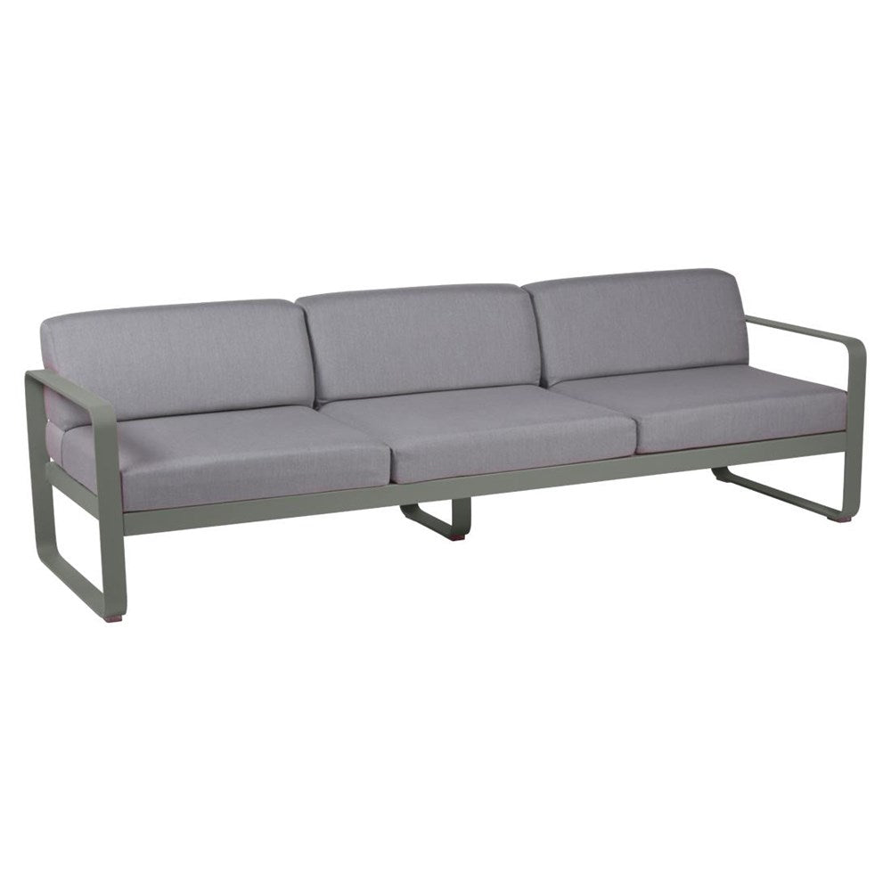 BELLEVIE 3-SEATER-FLANNEL GREY CUSHION