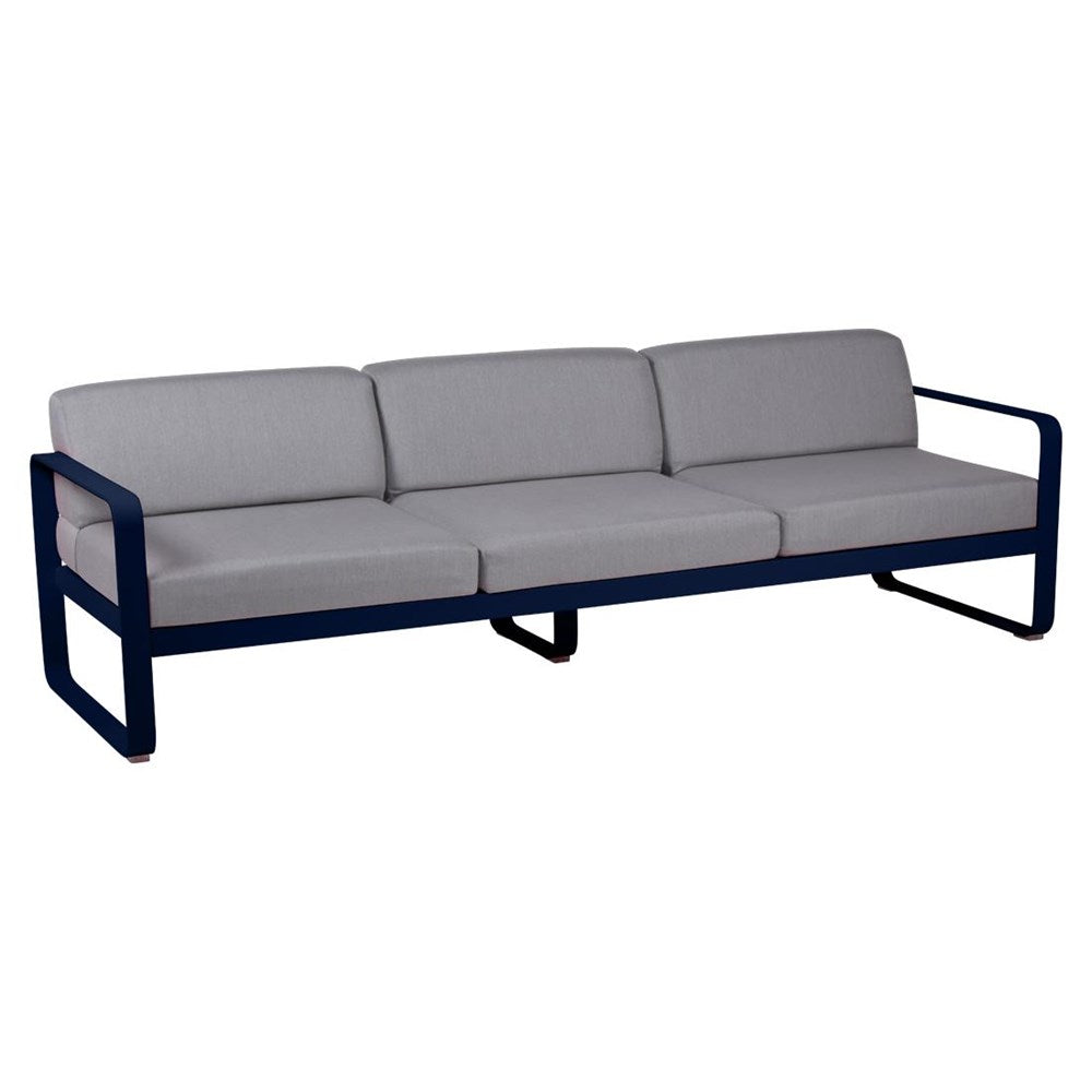 BELLEVIE 3-SEATER-FLANNEL GREY CUSHION