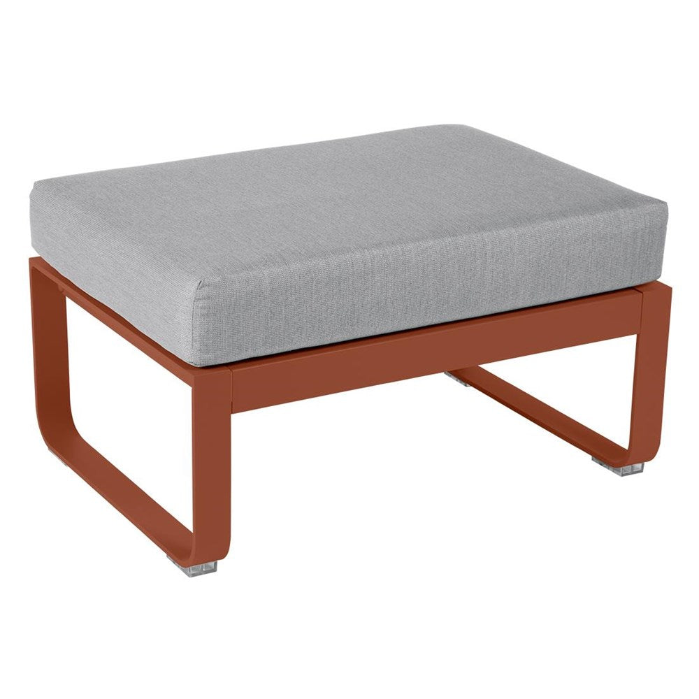BELLEVIE 1-SEATER OTTOMAN-FLANNEL GREY CUSHION