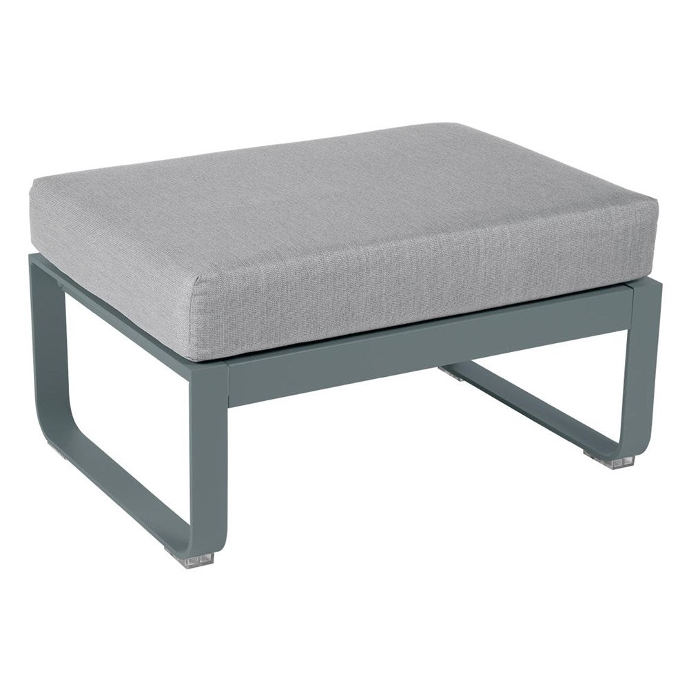BELLEVIE 1-SEATER OTTOMAN-FLANNEL GREY CUSHION