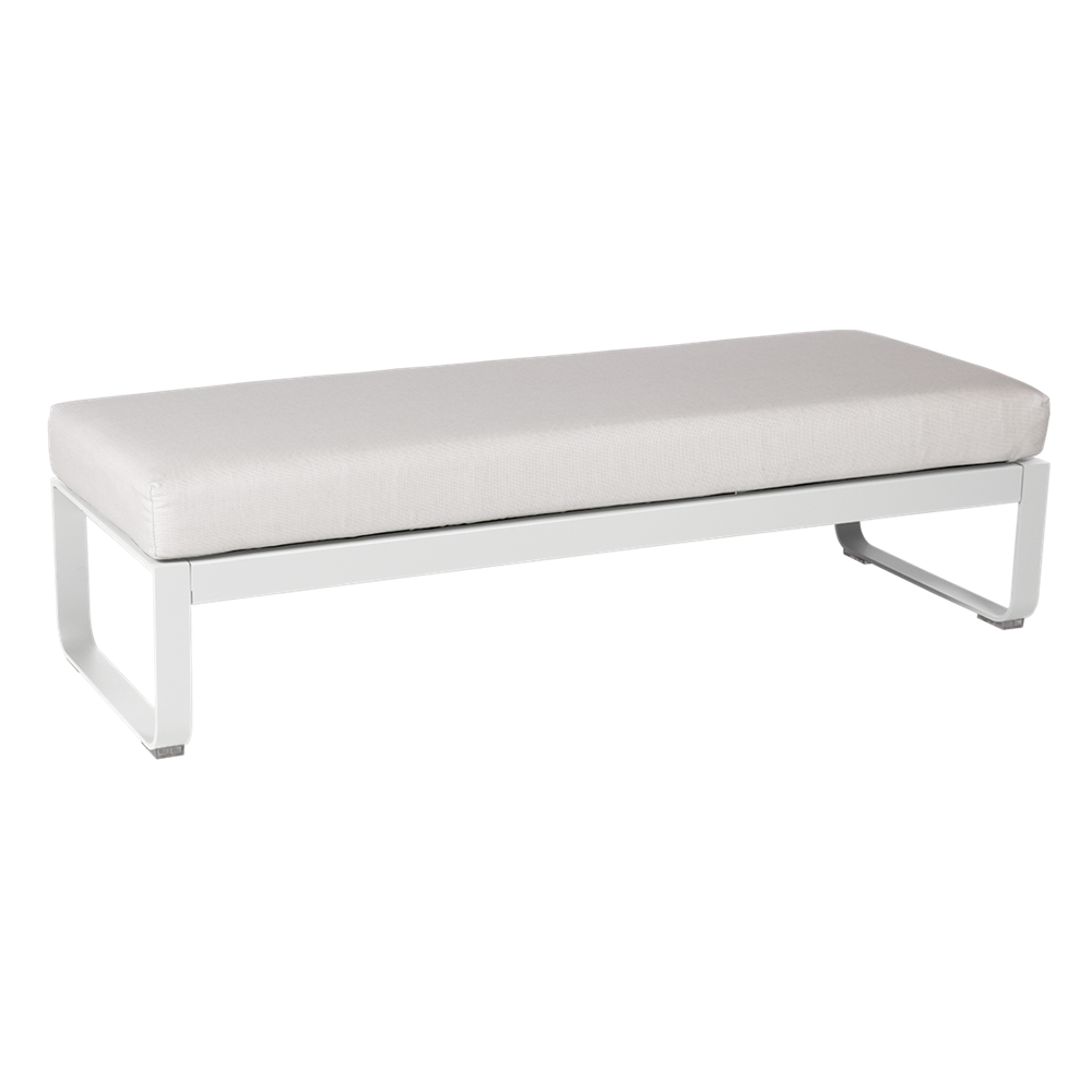 BELLEVIE 2-SEATER OTTOMAN-OFF WHITE CUSHION