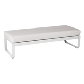 BELLEVIE 2-SEATER OTTOMAN-OFF WHITE CUSHION