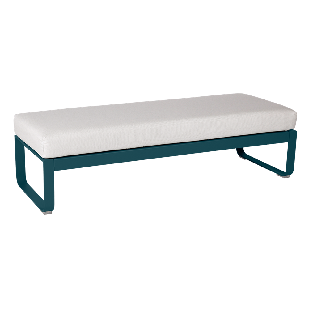 BELLEVIE 2-SEATER OTTOMAN-OFF WHITE CUSHION