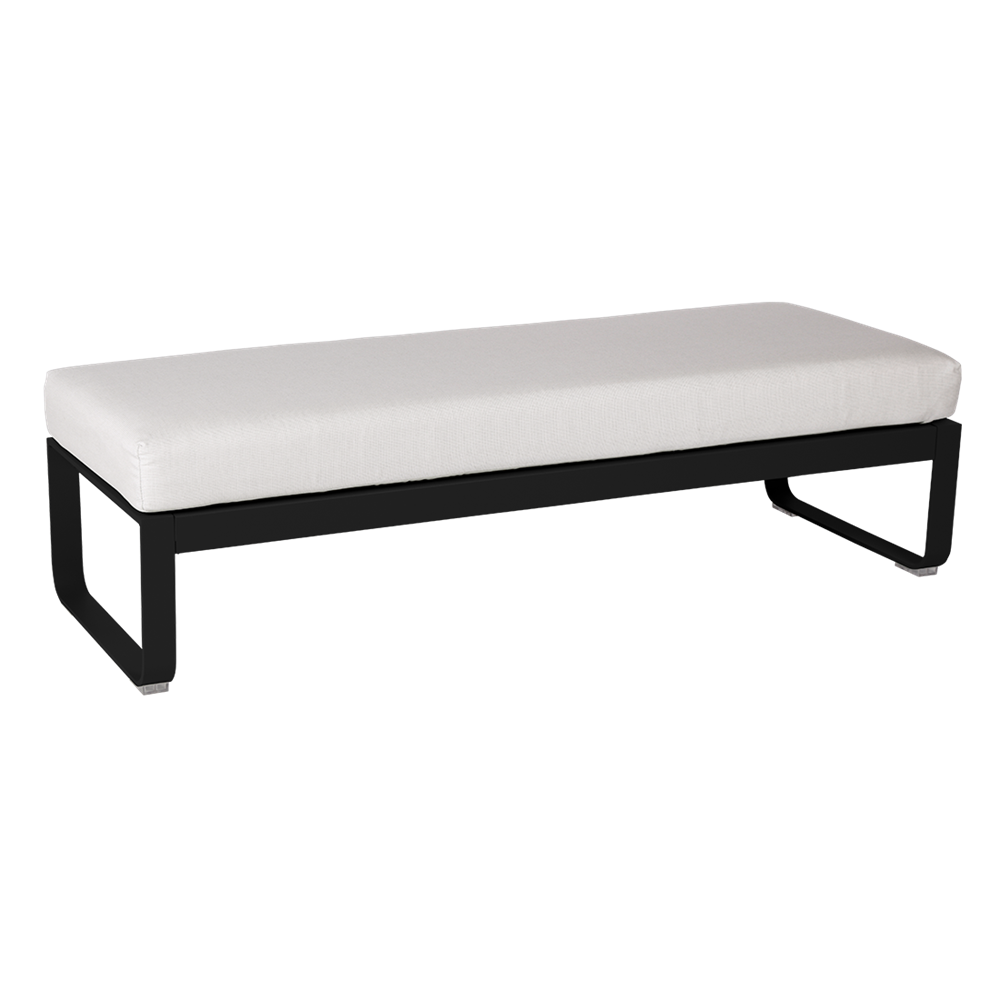BELLEVIE 2-SEATER OTTOMAN-OFF WHITE CUSHION