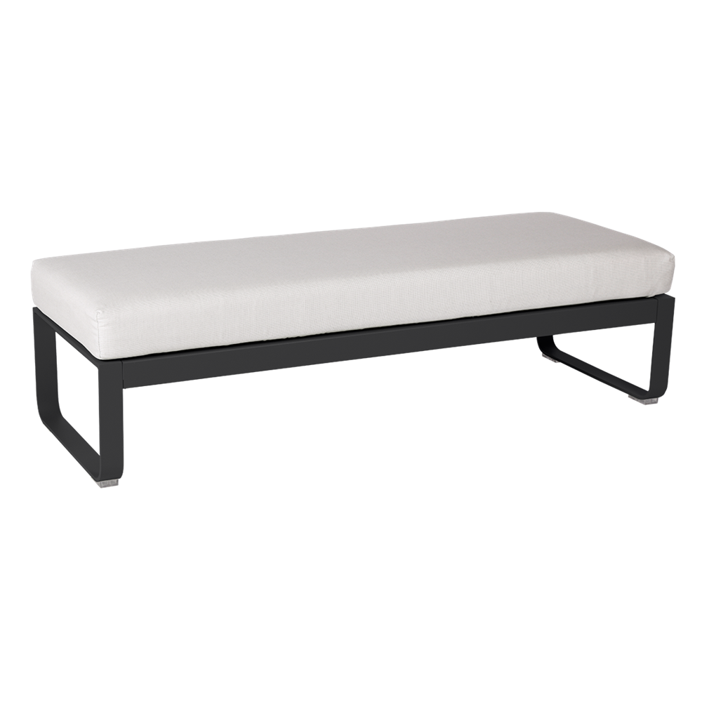BELLEVIE 2-SEATER OTTOMAN-OFF WHITE CUSHION