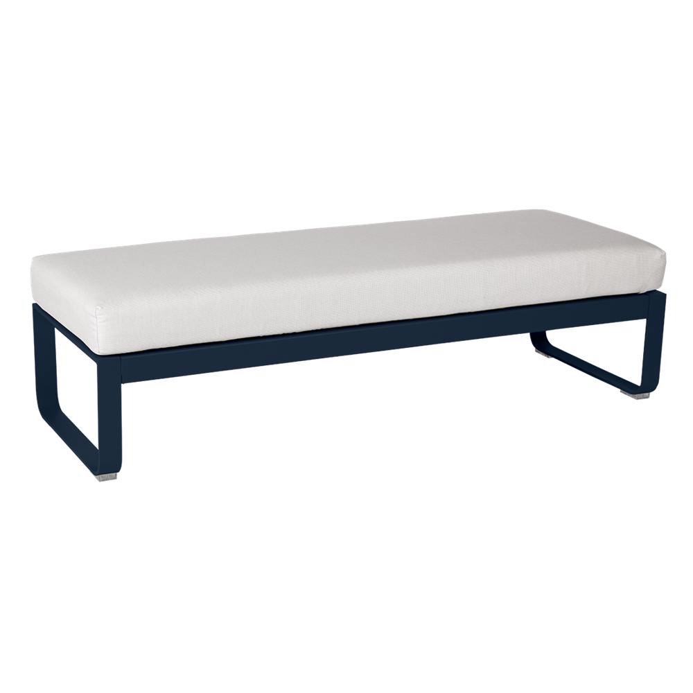 BELLEVIE 2-SEATER OTTOMAN-OFF WHITE CUSHION
