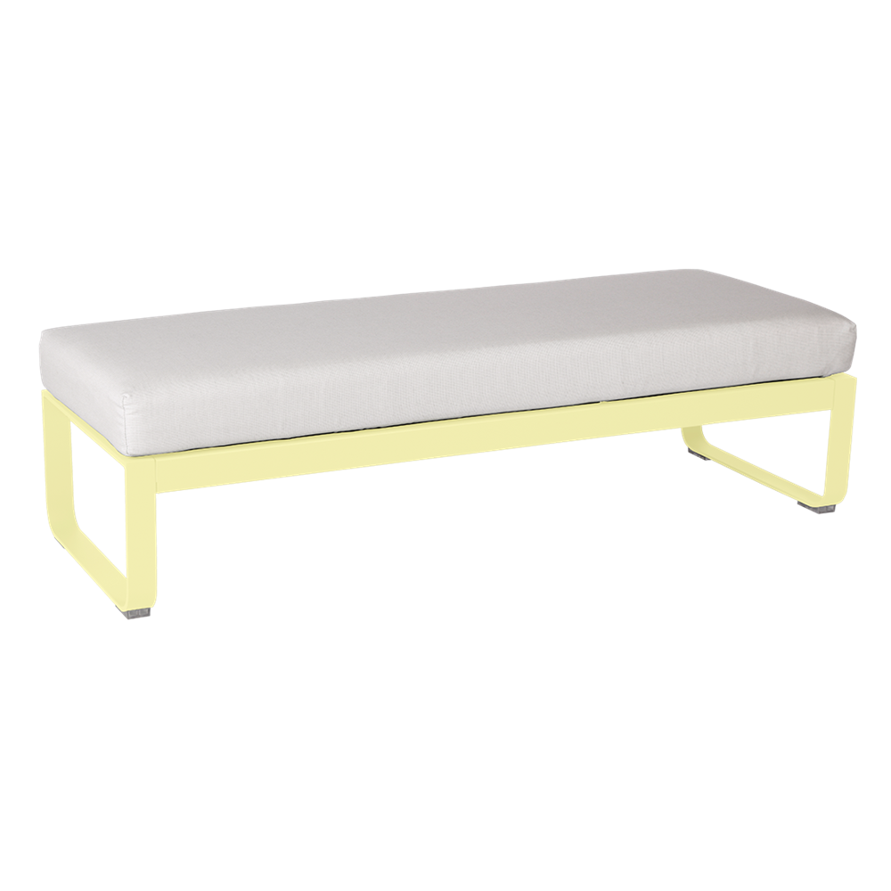 BELLEVIE 2-SEATER OTTOMAN-OFF WHITE CUSHION