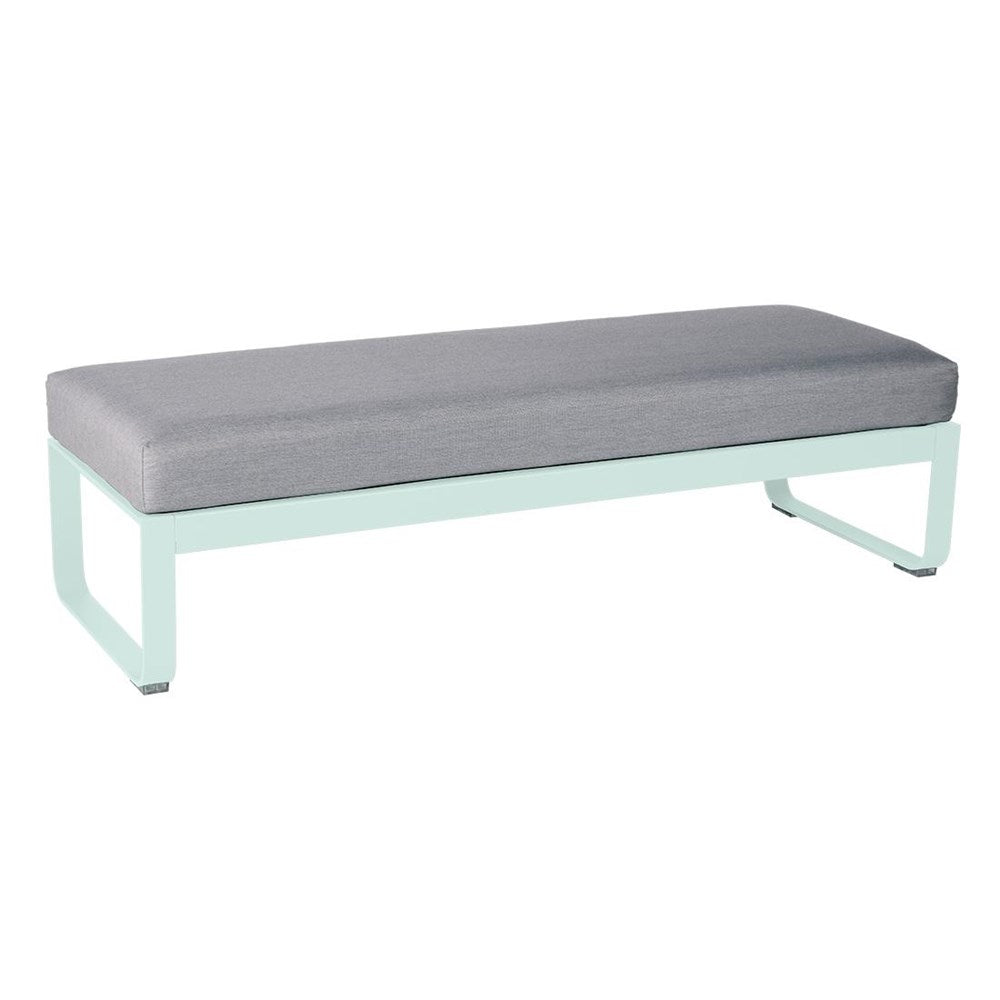 BELLEVIE 2-SEATER OTTOMAN-FLANNEL GREY CUSHION