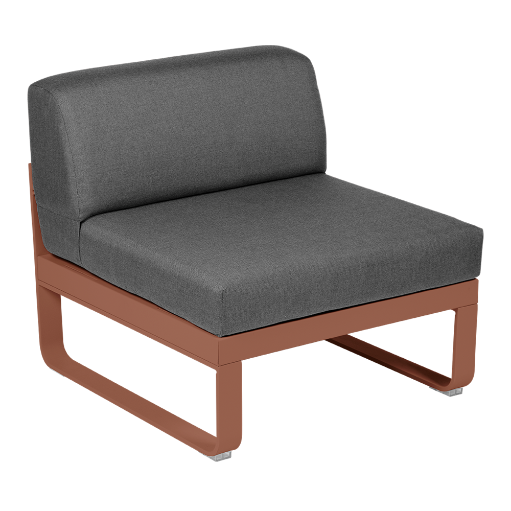 BELLEVIE 1-SEATER CENTRAL MODULE-GRAPHITE GREY CUSHION
