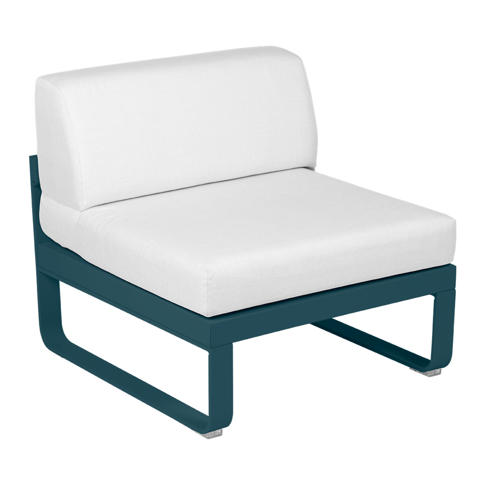 BELLEVIE 1-SEATER CENTRAL MODULE-OFF WHITE CUSHION