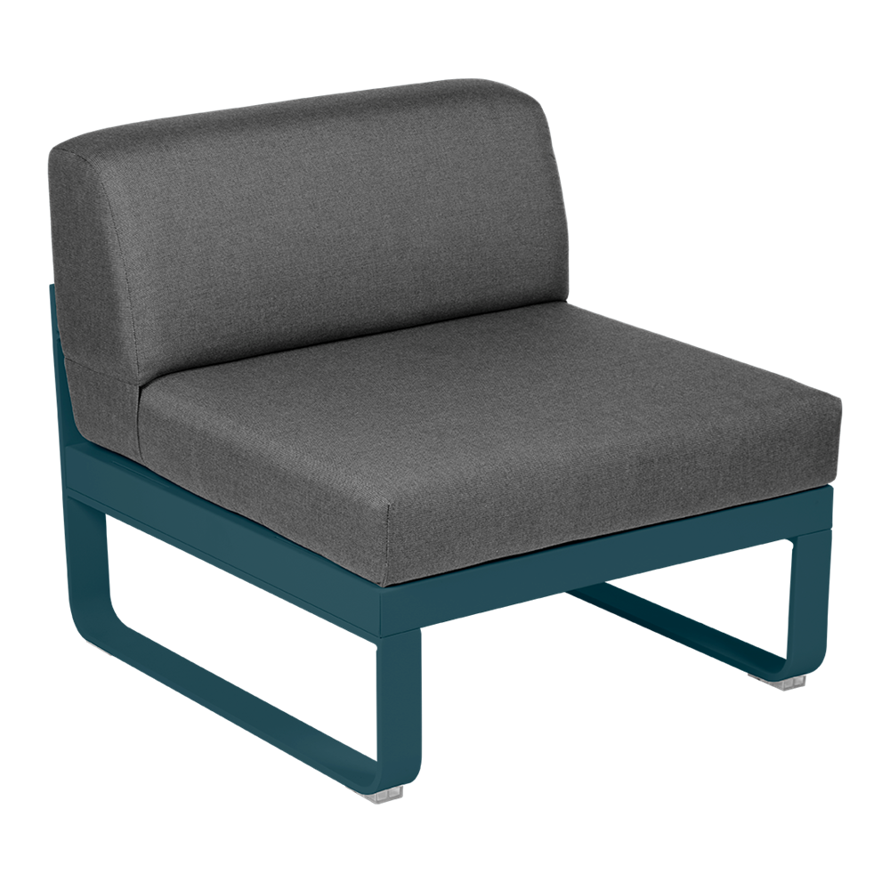 BELLEVIE 1-SEATER CENTRAL MODULE-GRAPHITE GREY CUSHION