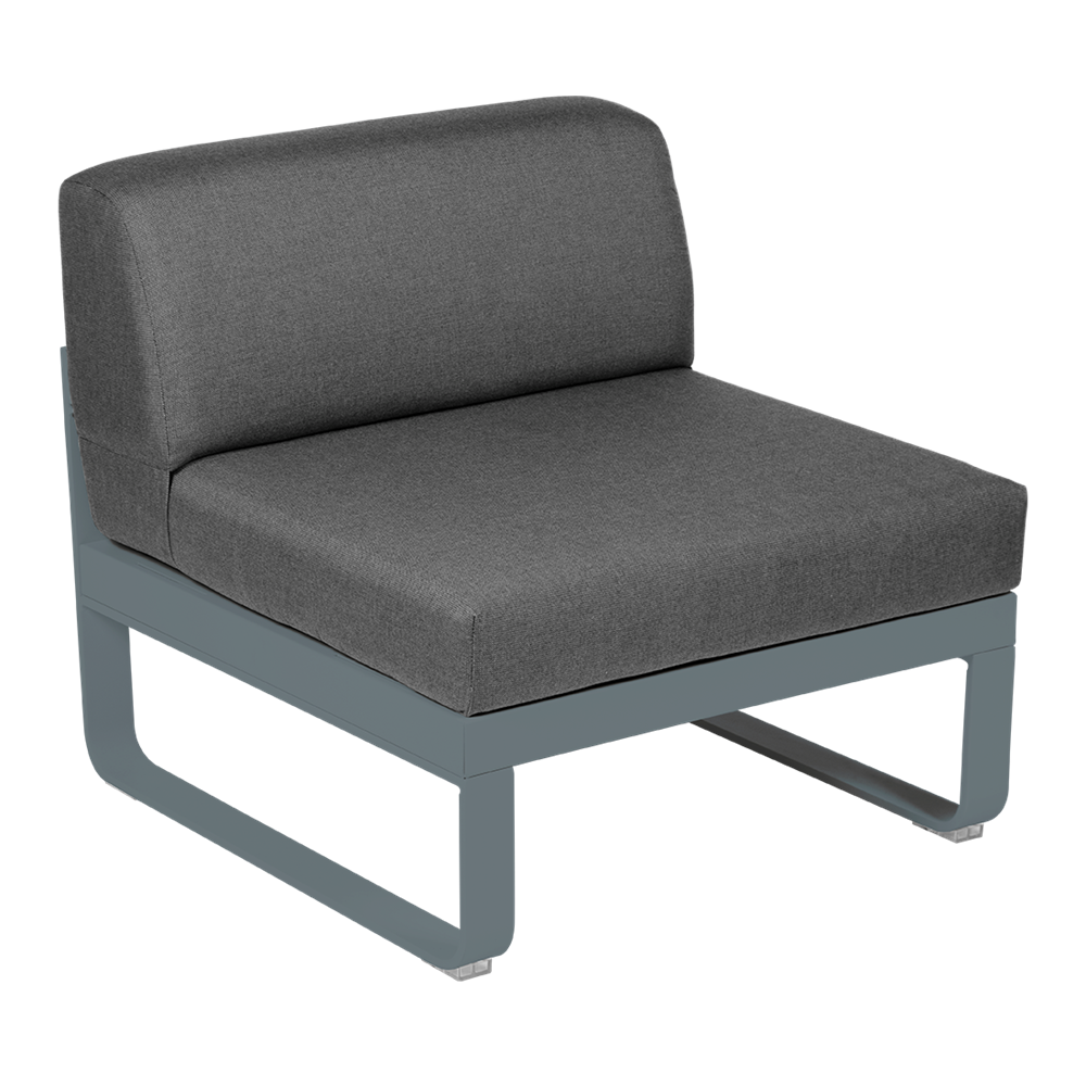 BELLEVIE 1-SEATER CENTRAL MODULE-GRAPHITE GREY CUSHION