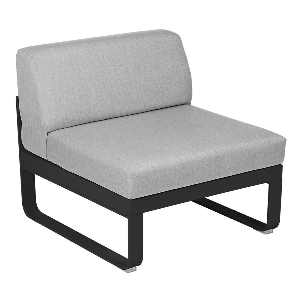 BELLEVIE 1-SEATER CENTRAL MODULE-FLANNEL GREY CUSHION