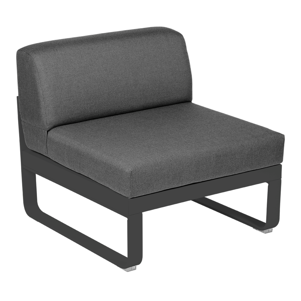 BELLEVIE 1-SEATER CENTRAL MODULE-GRAPHITE GREY CUSHION