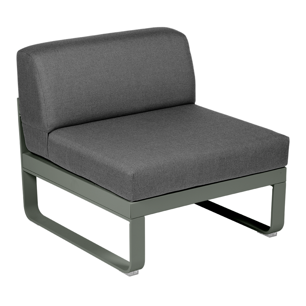 BELLEVIE 1-SEATER CENTRAL MODULE-GRAPHITE GREY CUSHION