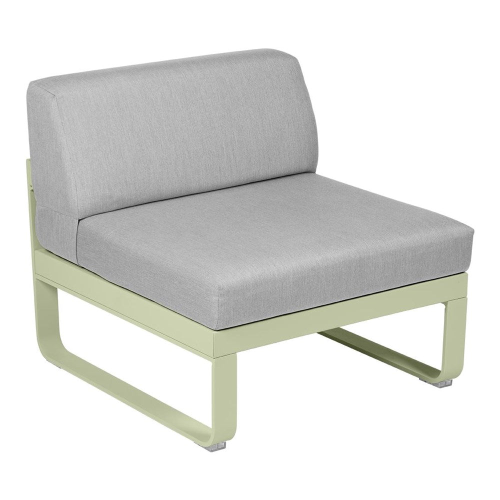 BELLEVIE 1-SEATER CENTRAL MODULE-FLANNEL GREY CUSHION