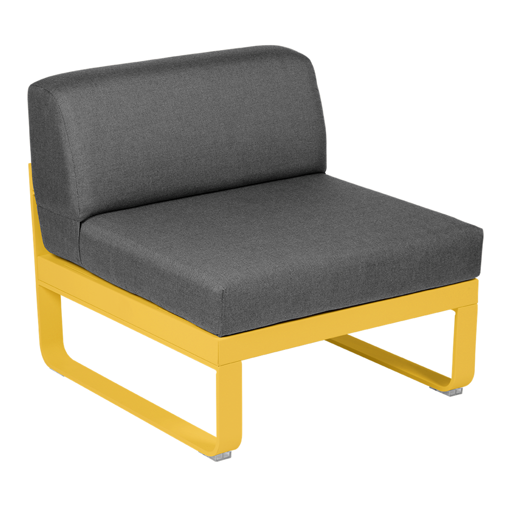 BELLEVIE 1-SEATER CENTRAL MODULE-GRAPHITE GREY CUSHION