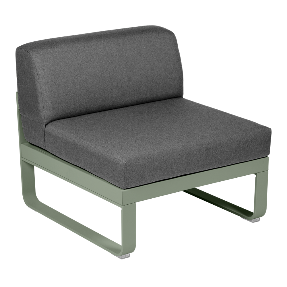 BELLEVIE 1-SEATER CENTRAL MODULE-GRAPHITE GREY CUSHION