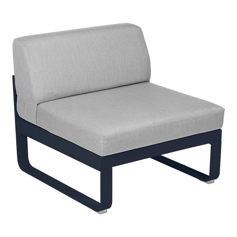 BELLEVIE 1-SEATER CENTRAL MODULE-FLANNEL GREY CUSHION