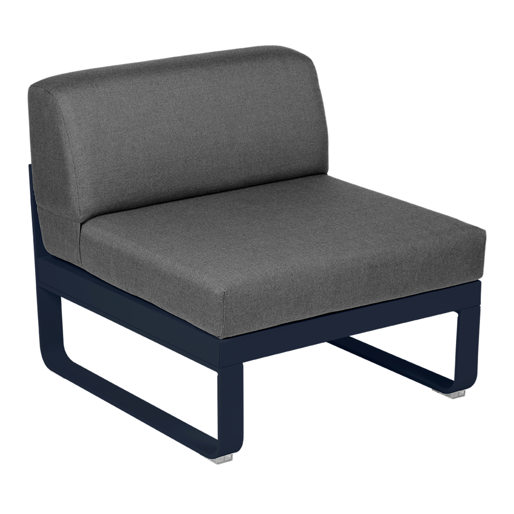 BELLEVIE 1-SEATER CENTRAL MODULE-GRAPHITE GREY CUSHION
