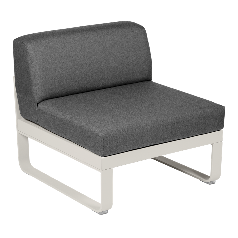 BELLEVIE 1-SEATER CENTRAL MODULE-GRAPHITE GREY CUSHION
