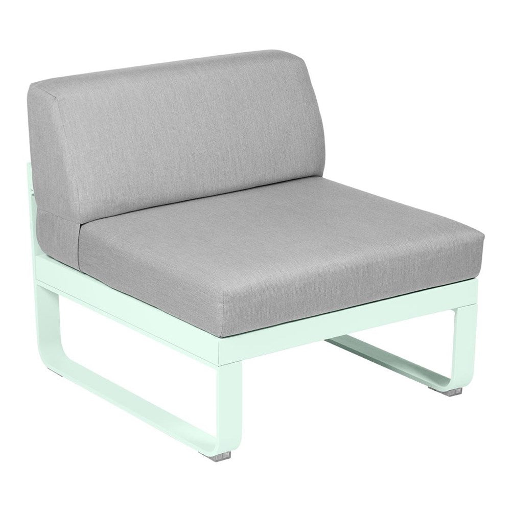 BELLEVIE 1-SEATER CENTRAL MODULE-FLANNEL GREY CUSHION