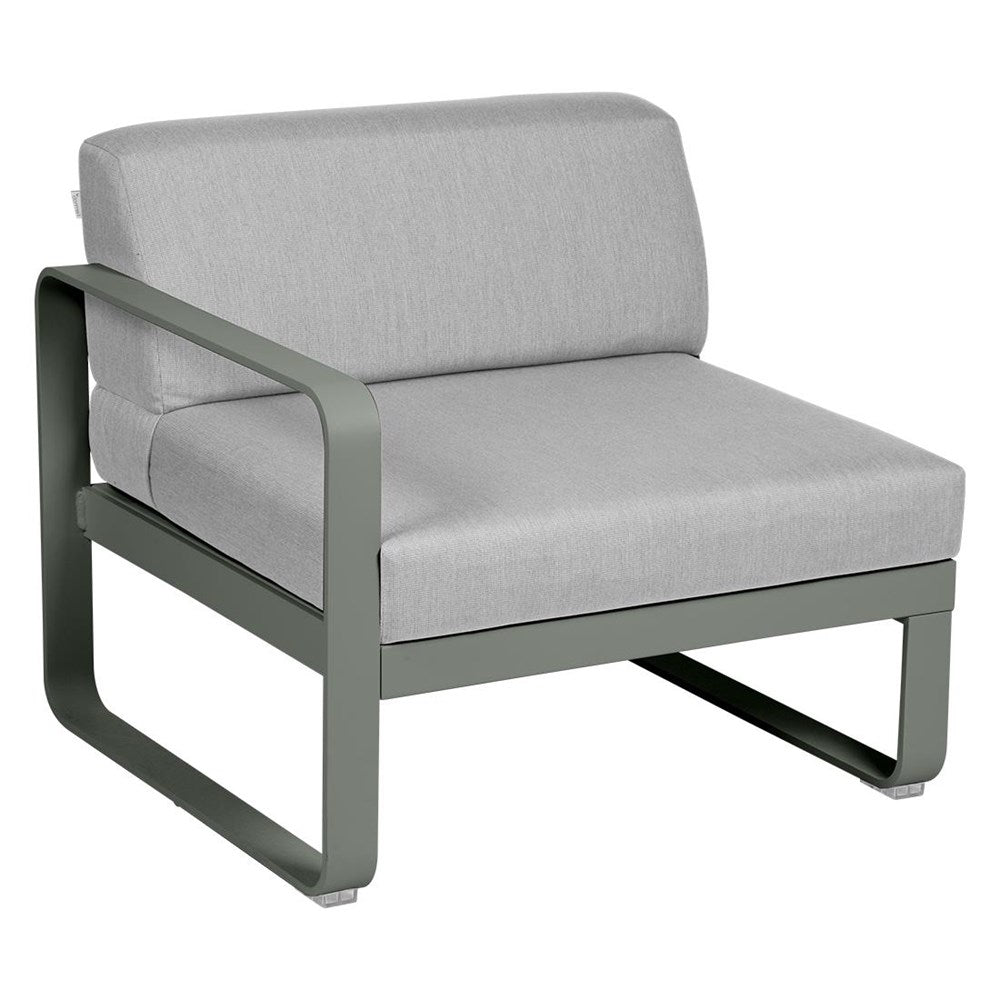 BELLEVIE-1-SEATER LEFT MODULE MODULE - FLANNEL GREY CUSHION