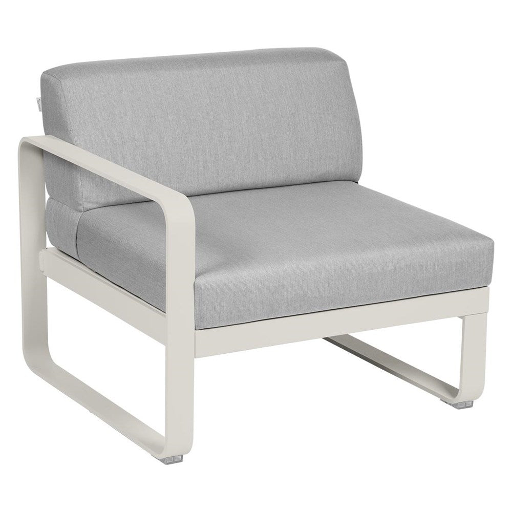 BELLEVIE 1-SEATER LEFT MODULE-FLANNEL GREY CUSHION