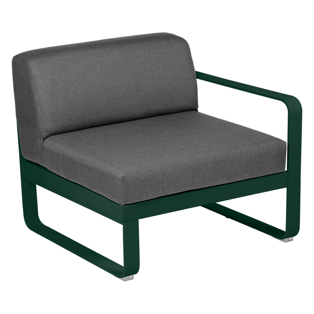 BELLEVIE 1-SEATER RIGHT MODULE-GRAPHITE GREY CUSHION