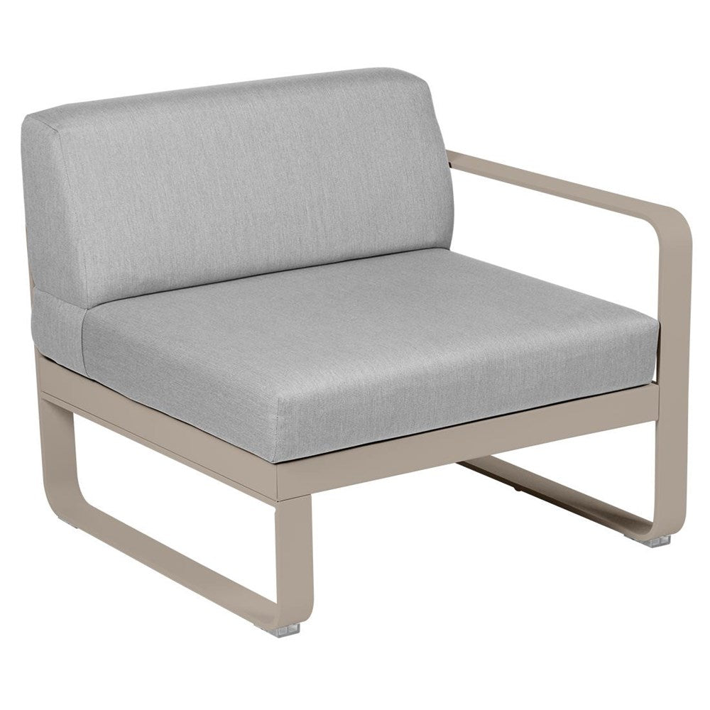 BELLEVIE 1-SEATER RIGHT MODULE-FLANNEL GREY CUSHION