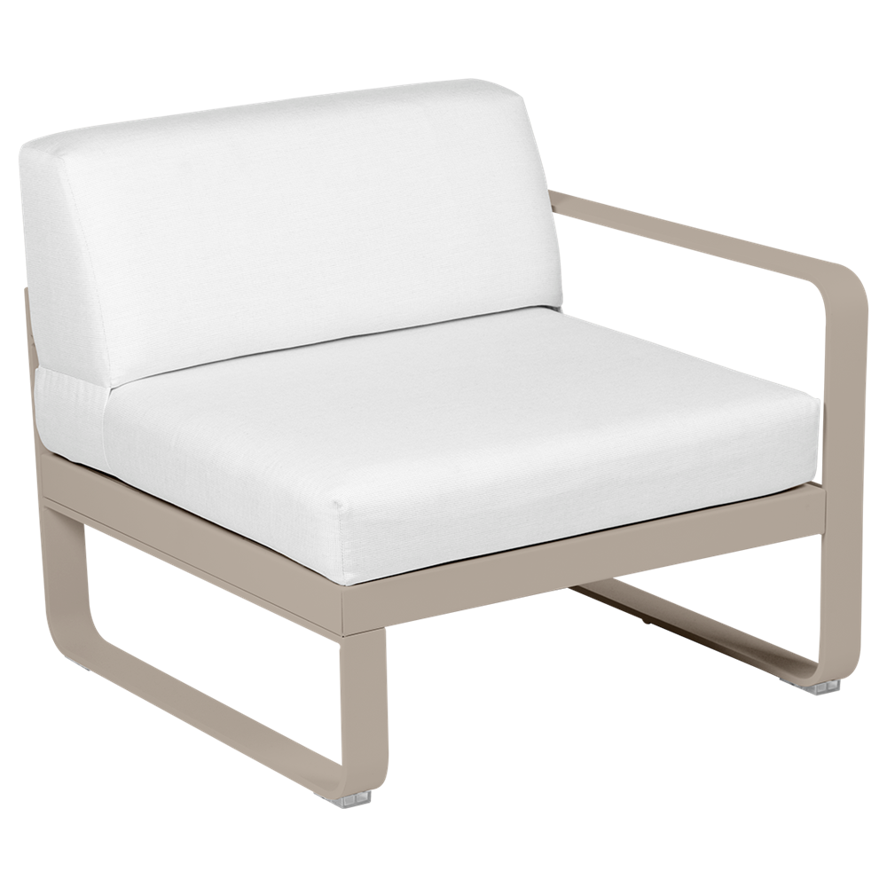 BELLEVIE 1-SEATER RIGHT MODULE-OFF WHITE CUSHION