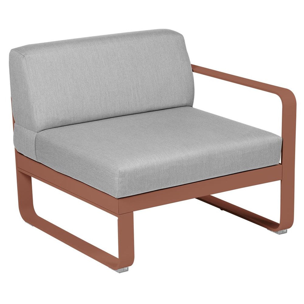 BELLEVIE 1-SEATER RIGHT MODULE-FLANNEL GREY CUSHION