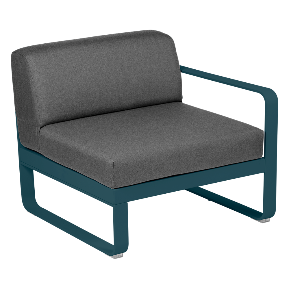 BELLEVIE 1-SEATER RIGHT MODULE-GRAPHITE GREY CUSHION