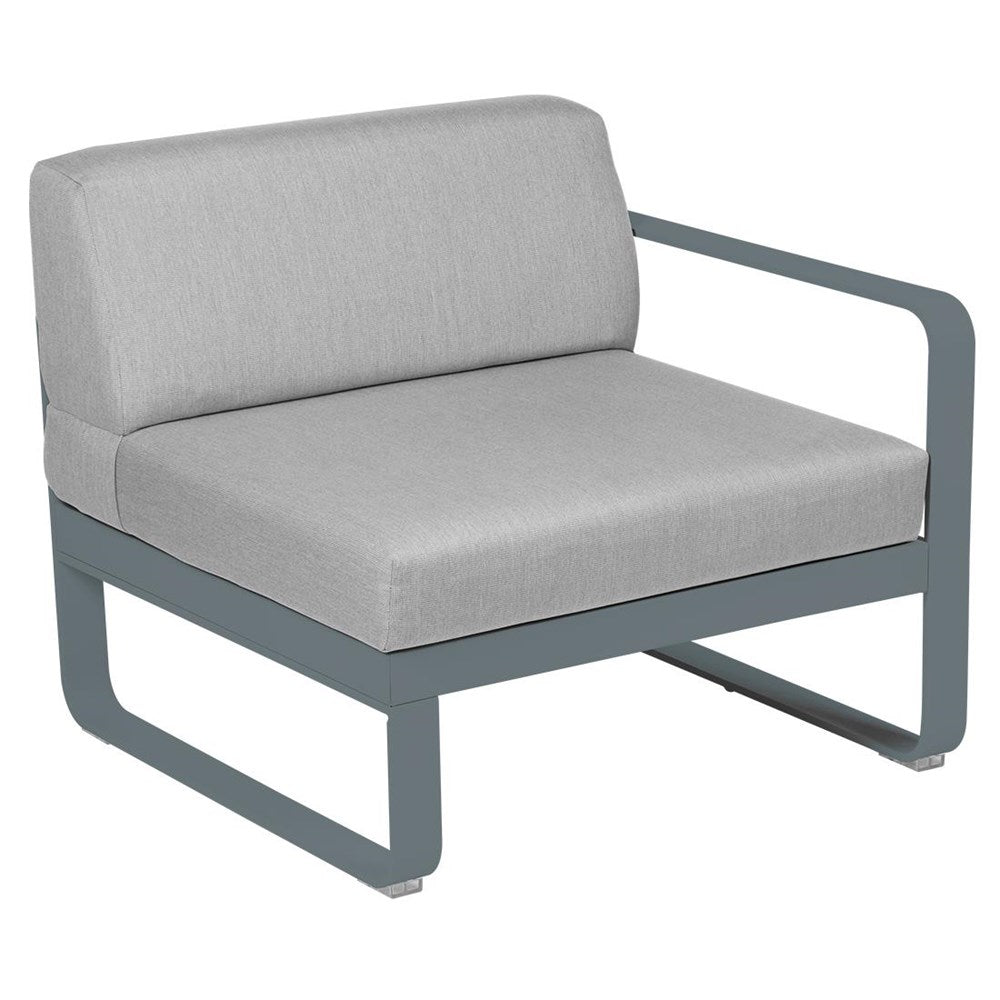 BELLEVIE 1-SEATER RIGHT MODULE-FLANNEL GREY CUSHION