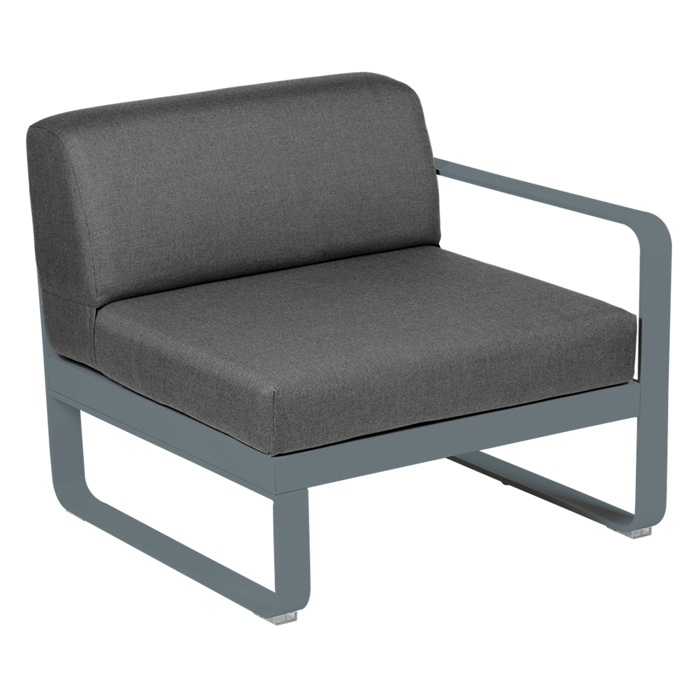 BELLEVIE 1-SEATER RIGHT MODULE-GRAPHITE GREY CUSHION