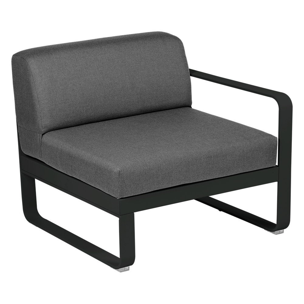 BELLEVIE 1-SEATER RIGHT MODULE-GRAPHITE GREY CUSHION