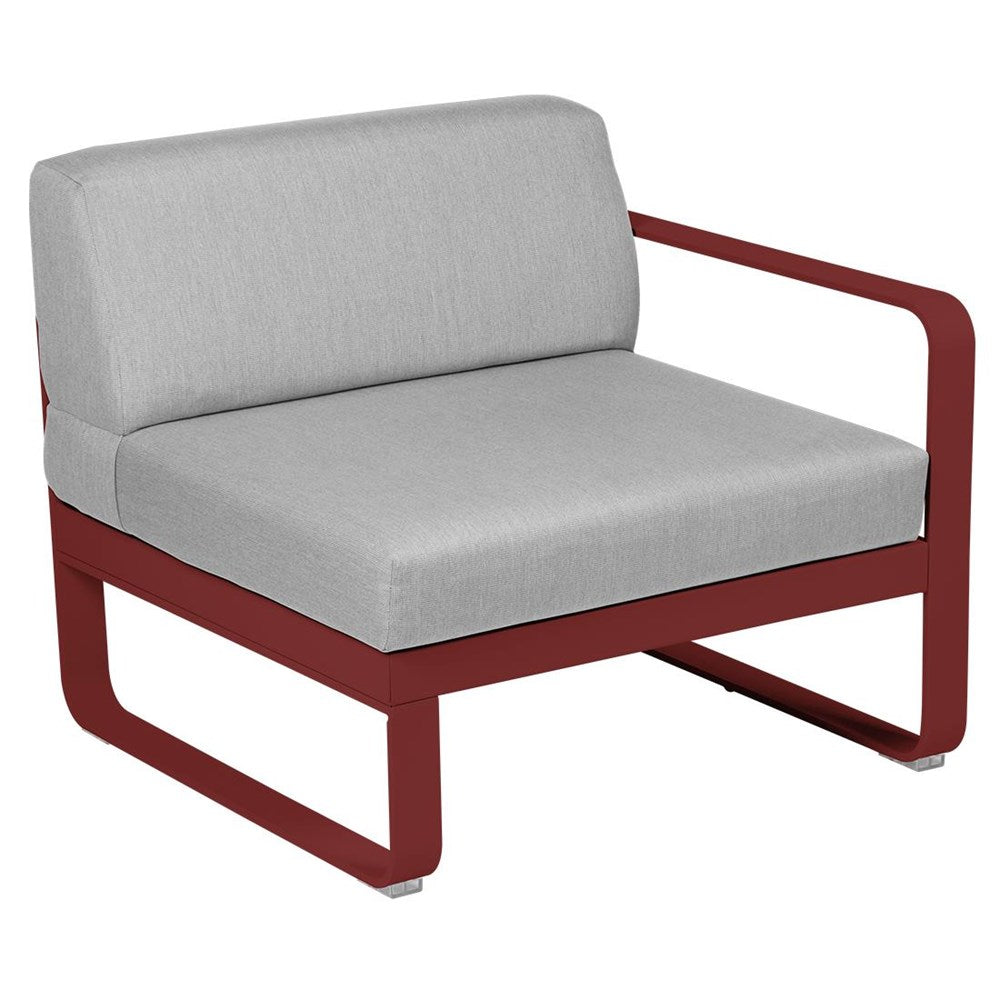 BELLEVIE 1-SEATER RIGHT MODULE-FLANNEL GREY CUSHION