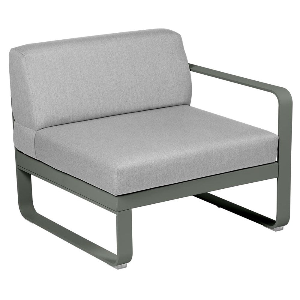BELLEVIE 1-SEATER RIGHT MODULE-FLANNEL GREY CUSHION