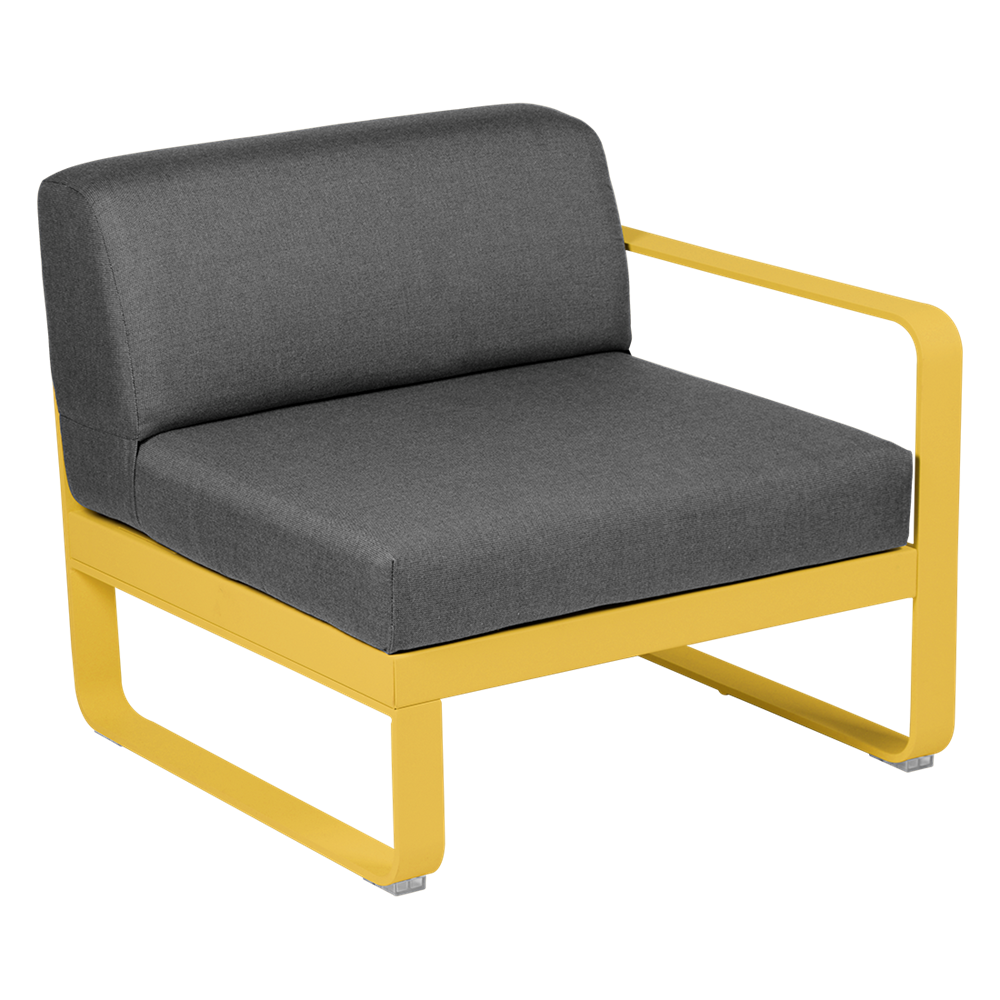 BELLEVIE 1-SEATER RIGHT MODULE-GRAPHITE GREY CUSHION