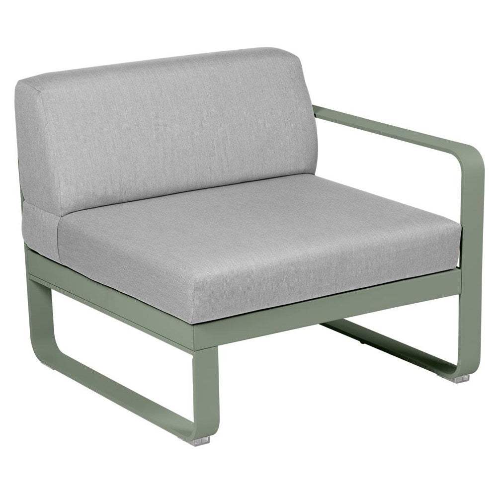BELLEVIE 1-SEATER RIGHT MODULE-FLANNEL GREY CUSHION