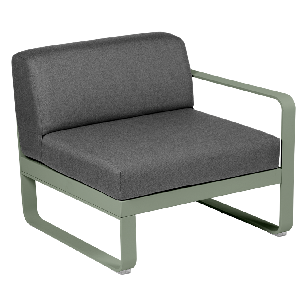 BELLEVIE 1-SEATER RIGHT MODULE-GRAPHITE GREY CUSHION