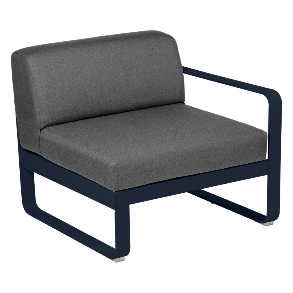 BELLEVIE 1-SEATER RIGHT MODULE-GRAPHITE GREY CUSHION