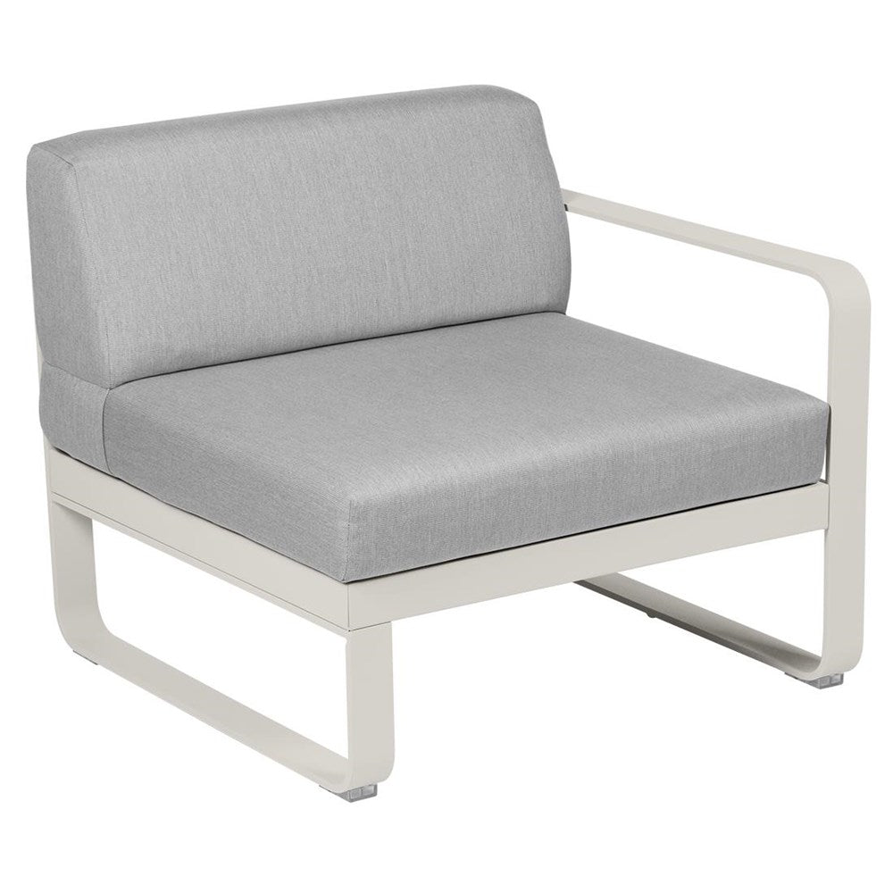 BELLEVIE 1-SEATER RIGHT MODULE-FLANNEL GREY CUSHION