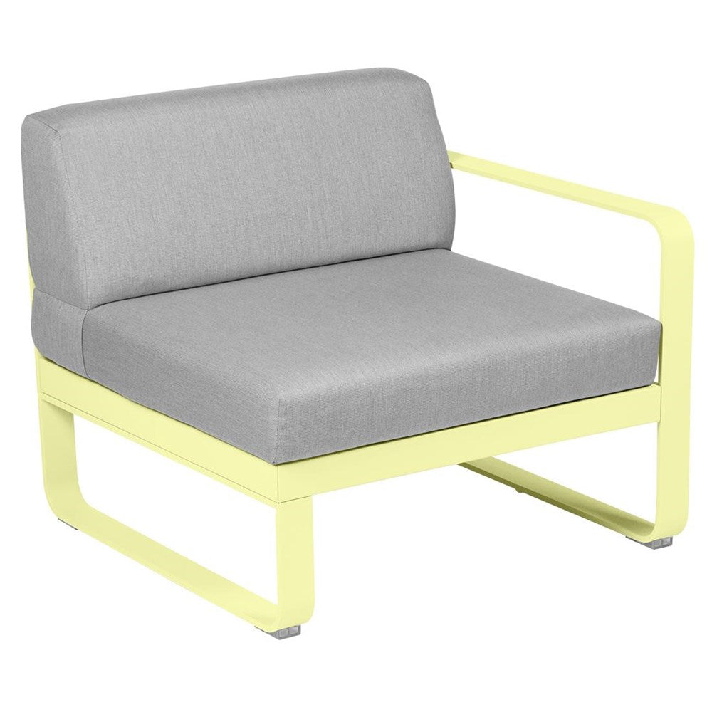 BELLEVIE 1-SEATER RIGHT MODULE-FLANNEL GREY CUSHION